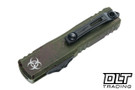 Microtech UTX-85 Gen IV S/E - Outbreak Handle - Outbreak Blade - Signature Series - 12314-2OBDS