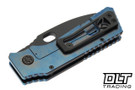 Medford TFF-1 Fat Daddy - DLC MagnaCut - Distressed Blue Titanium - Black Hardware - DLC Clip