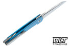 MachineWise Mojave - Aqua Textured Titanium - Stonewash S90V Blade #1447