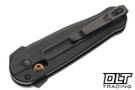 Benchmade Lowden 491BK-02 - Black G-10 - Black Spear Point S90V Blade