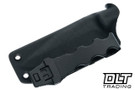 McNees FX Agent - Black G-10 - Atomic Stonewash 3V Blade