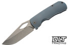 McNees 3.25" Little Dixon - Atomic Blue & Bronze Titanium - Stonewash Hardware