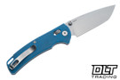 Reate Horizon X - Blue Glass FatCarbon - Stonewash Nitro-X7 Tanto Blade