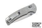 Reate Horizon X - White Glass FatCarbon - Stonewash Nitro-X7 Tanto Blade