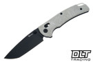 Reate Horizon X - White Glass FatCarbon - Black PVD Nitro-X7 Tanto Blade