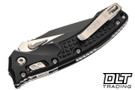 Microtech Amphibian Mini Ram-Lok S/E - Black Frag Handle - Black Blade - 137MRL-1FR