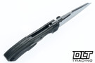Null Voodoo Doll - Black DLC Titanium Bolster - Black Micarta - Stonewashed Vanax Blade