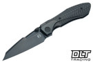 Null Voodoo Doll - Black DLC Titanium Bolster - Weave Carbon Fiber - Belt Satin DLC Vanax Blade