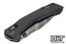 Zero Tolerance 0203BLKTS DuraLock - Black G-10 - Tiger Stripe M4 Blade
