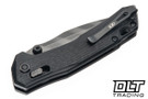 Zero Tolerance 0203BLKTS DuraLock - Black G-10 - Tiger Stripe M4 Blade