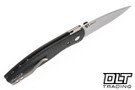 Three Rivers Manufacturing Atom Magnacut - Linerlock - 3D Sunburst Scales - Carbon Fiber