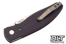 Three Rivers Manufacturing Atom Magnacut - Linerlock - 3D Sunburst Scales - Popsicle Purple G-10