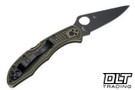 Spyderco Delica 4 - OD Green FRN - Black Cru-Wear Blade