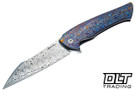 Herman Ovium Gen 2 - Timascus Full Dress Titanium - Damasteel Blade #0124