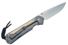 Chris Reeve Large Sebenza 31 - Box Elder Inlay - #114 - Back