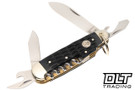 Boker Treebrand Camp Knife - Black Jigged Bone