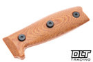 ESEE 3 - Natural Canvas Micarta 3D Handle