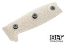 ESEE 4 - Green Canvas Micarta 3D Handle