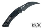 Microtech Hawk Karambit - Shadow Handle - DLC Blade - Signature Series - 166-1DLCTSH