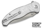 Civivi Vyrent C25037B-1 - Contoured Aluminum Foil G-10 - Stonewashed Nitro-X7 Blade