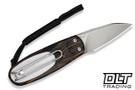 Civivi Purr C25054-5 - Orange Black & White G-10 - Stonewashed Nitro-V Blade