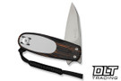 Civivi Purr C25054-5 - Orange Black & White G-10 - Stonewashed Nitro-V Blade