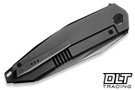 WE Knife Tally WE23090-3 - Polished  GrayTitanium - Polished Gray M390 Blade