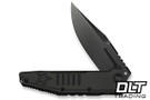 WE Knife Temper WE25079-2 - Charcoal Gray Titanium - Polished Gray M390 Blade
