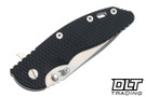 Hinderer 3.5" XM-18 Spanto MagnaCut - Stonewashed Titanium & Blade - Black G-10