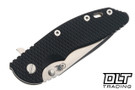 Hinderer 3.5" XM-18 Spanto MagnaCut - Bead Blasted Bronze Titanium - Stonewashed Blade - Black G-10