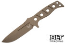 Benchmade Adamas 375FE-02 - OD Paracord - Flat Earth Cerakote MagnaCut Fixed Blade