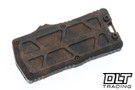 Microtech Exocet II D/E - Outbreak Handle - Outbreak Blade - Signature Series - 1157-1PLOBS