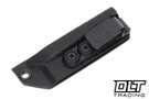 Microtech TAC-P Mini - Antique Green Anodized Titanium - 112M-MS2