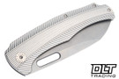 Rangermade Knife & Tool OBJ-1 - Titanium Handle - Sheepsfoot MagnaCut Blade #042