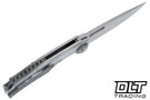 Rangermade Knife & Tool OBJ-2 - Titanium Handle - Drop Point MagnaCut Blade #030