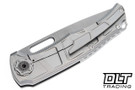 Rangermade Knife & Tool OBJ-2 - Titanium Handle - Drop Point MagnaCut Blade #032