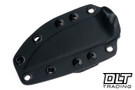 RMJ Tactical Utsidihi - Hyena Brown G-10 - Tungsten Cerakote MagnaCut Blade