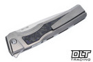 MachineWise Sonora - Zirblast Titanium - Purple Carbon Inlay - Zirblast Clip & Bolster - Stonewash S90V Blade - 060