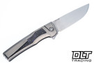 MachineWise Sonora - Zirblast Titanium - Purple Carbon Inlay - Zirblast Clip & Bolster - Stonewash S90V Blade - 061