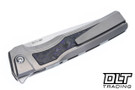 MachineWise Sonora - Zirblast Titanium - Purple Carbon Inlay - Zirblast Clip & Bolster - Stonewash S90V Blade - 061