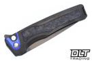MachineWise Sonora - DLC Titanium - Purple Carbon Inlay - DLC S90V Blade  - 025