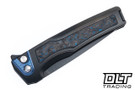 MachineWise Sonora - DLC Titanium - Blue Carbon Inlay - DLC S90V Blade - 040