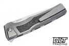 MachineWise Sonora - Zirblast Titanium - Grey Black Copper Carbon Inlay - Zirblast Clip & Bolster - Stonewash S90V Blade - 082