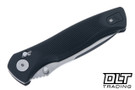 Spartan Blades Eleos Folder - Blue GFN Handle - Stonewashed 154CM Drop Point Blade