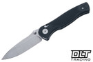 Spartan Blades Eleos Folder - Blue GFN Handle - Stonewashed 154CM Drop Point Blade