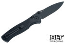 Spartan Blades Eleos Folder - Black GFN Handle - Black 154CM Drop Point Blade