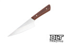 Edge Knife Works 4.5" Utility MagnaCut - Natural Canvas Micarta #6