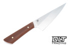 Edge Knife Works 4.5" Utility MagnaCut - Natural Canvas Micarta #6
