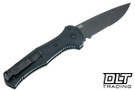 Benchmade Claymore 9070SBK-02 - Black Grivory - Cobalt Black Cerakote 154CM Blade