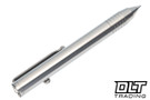 Big Idea Design - Lil Sancho Bolt Action Pen - Machined Raw Titanium
